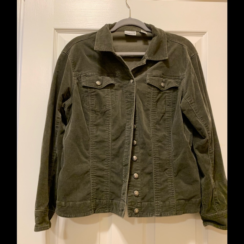 Chico’s Corduroy Jacket